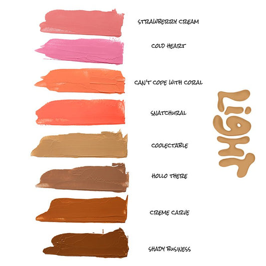 Made by Mitchell | Curve Case | makeup | dewy | cream | radiant | fresh| every skin tone | fair | medium | deep skin | sculpt | define | contour | blush | eyeshadow | creamy | colour | blursh