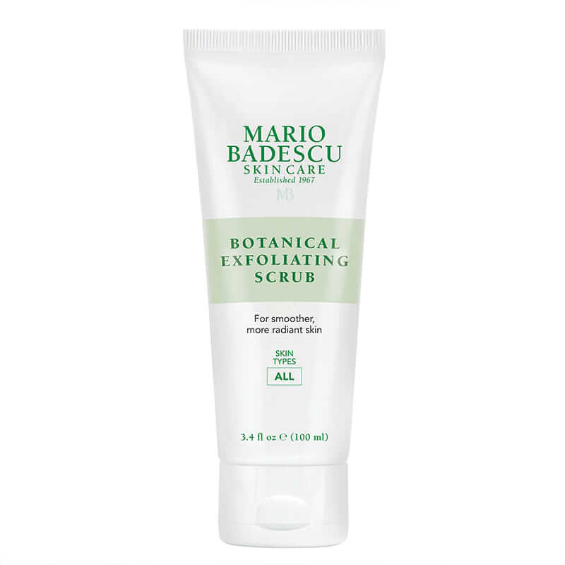 Mario Badescu, Botanical Exfoliating Scrub, uneven skin tone, exfoliating scrub, aloe vera, coconut, ginger, ginkgo, even complexion, brighten skin, for dry skin, for dehydrated skin