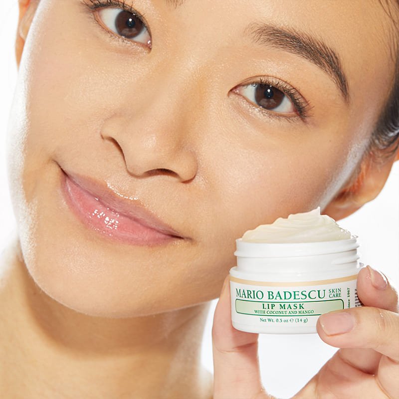 Mario Badescu, Mario Badescu Lip Mask with Coconut & Mango, smooth lips, lip treatment for sore lips