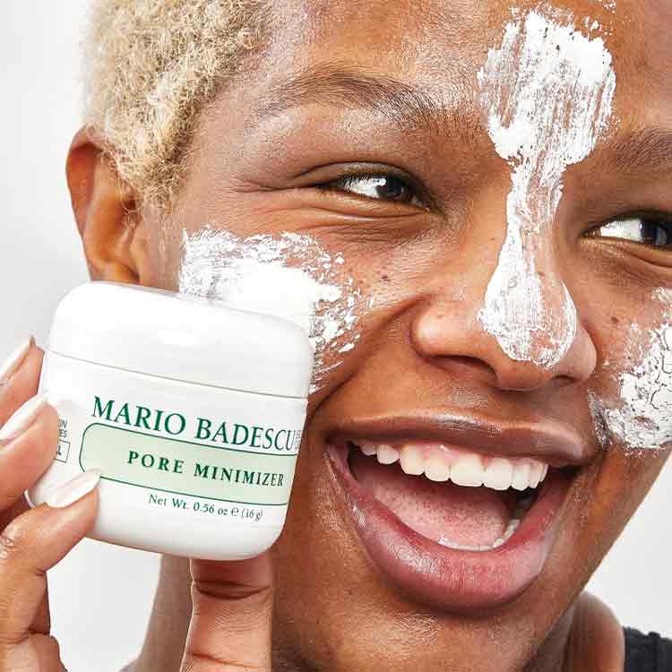 Mario Badescu Pore Minimiser, skincare for oily skin, how to help oily skin, how to reduce the size of pores