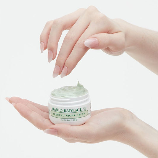 Mario Badescu, Mario Badescu Seaweed Night Cream, elastin, rejuvenate and pamper the skin, leaving it silky smooth, radiant skin