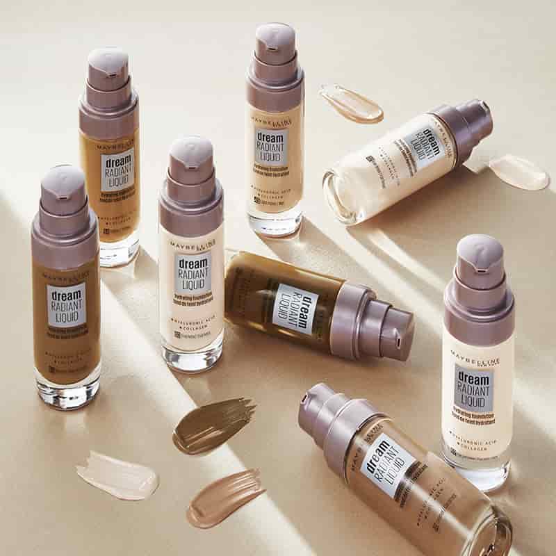 Maybelline Dream Radiant Liquid Hydrating Foundation with Hyaluronic Acid and Collagen