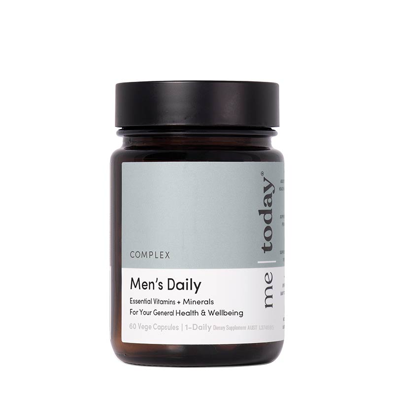Me Today Men's Daily | Food Supplement | Multivitamin | Peak Performance | Health | Nourishment | Strength | Nutritional Targets | Wellness