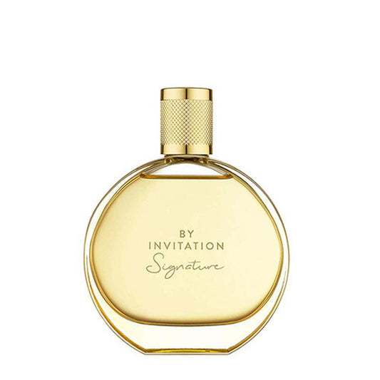 Michael Bublé | By Invitation | Signature | Eau de Parfum | captivating | floral fragrance | women | sparkling bergamot | red fruits | rose | jasmine | lily-of-the-valley | peony | comforting | base of musk | sandalwood | sweet praline | enchanting | lasting impression