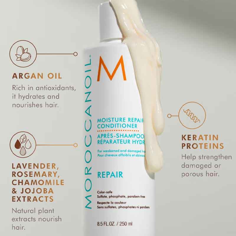 Moroccanoil Moisture Repair Conditioner, haircare for damaged hair