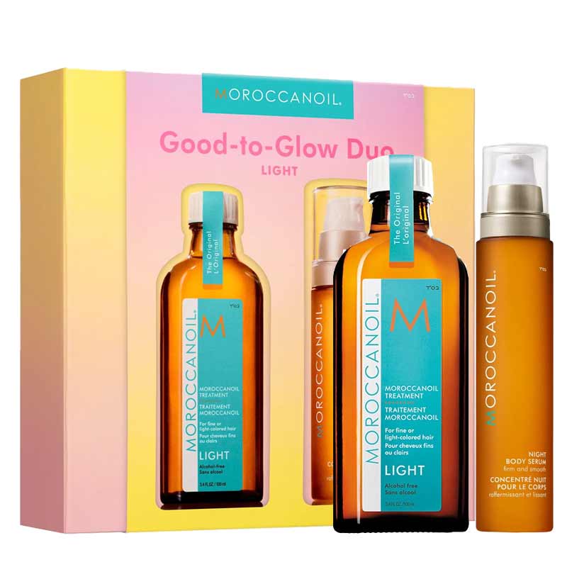 Moroccanoil Good-to-Glow Duo Gift Set - Light
