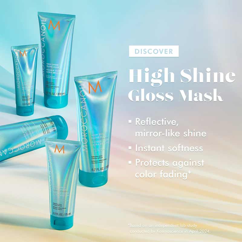 Morocconoil High Shine Gloss Mask Infographic