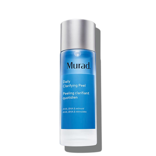 Murad Daily Clarifying Peel | glycolic acid | salicylic acid | retinoid | blackheads | whiteheads | pimples | facial peel