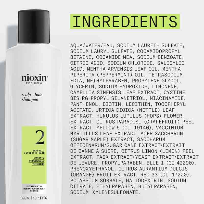 Nioxin System 2 Cleanser Shampoo