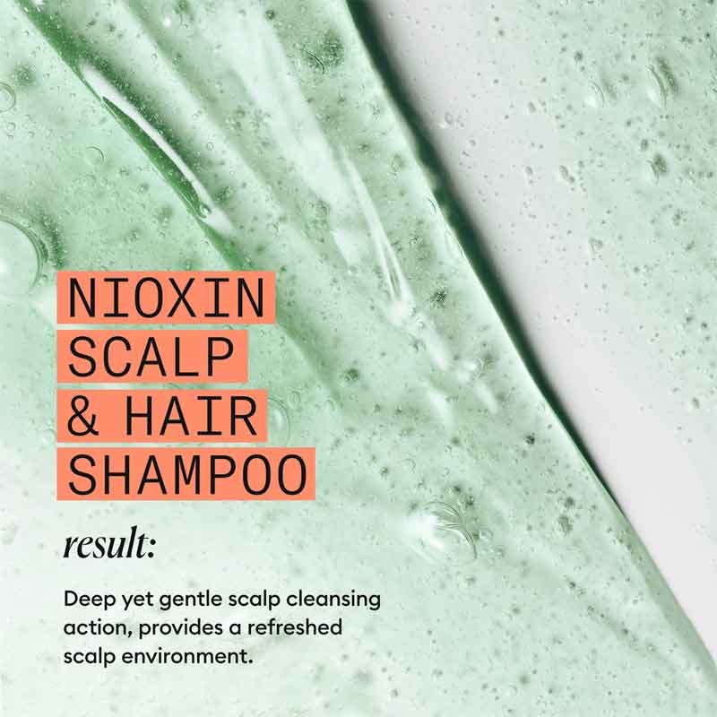 Nioxin System 4 Cleanser Shampoo, hair thinning, hair loss shampoo