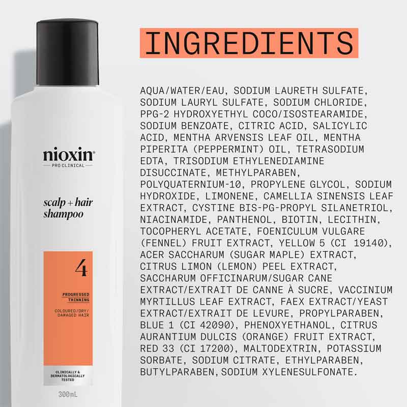 Nioxin System 4 Cleanser Shampoo