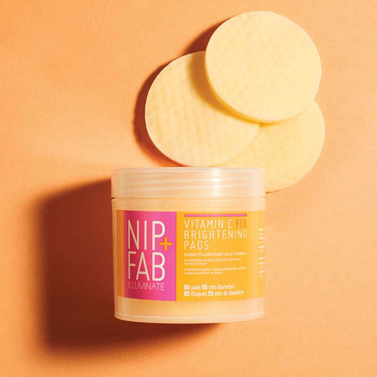 Nip + Fab Vitamin C Fix Brightening Pads | bright skin | radiant skin