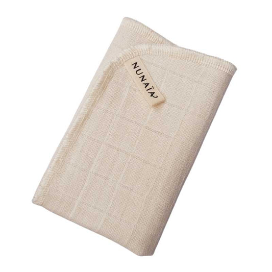 Nunaia Facial Cleansing Cloth, makeup removal cloth, muslin face cloth