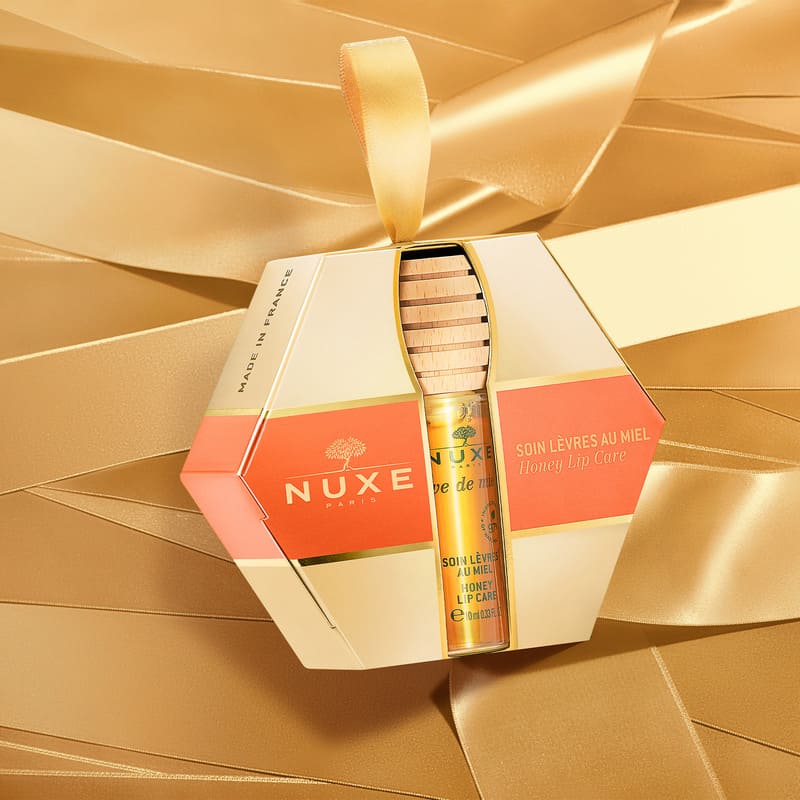 NUXE, NUXE reve de miel honey lip care, lip oil for dry lips