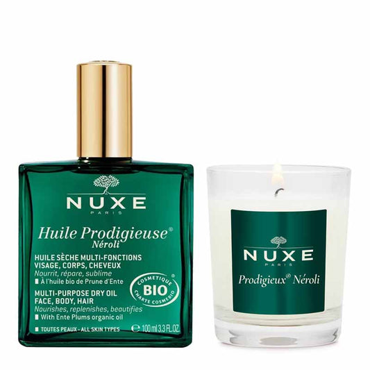 NUXE Huile Prodigieuse Neroli + FREE Neroli Candle