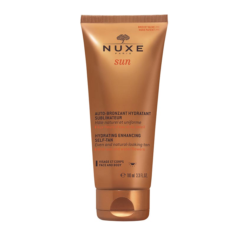 NUXE Sun Hydrating Enhancing Self-Tan Face & Body | self tan lotion nuxe