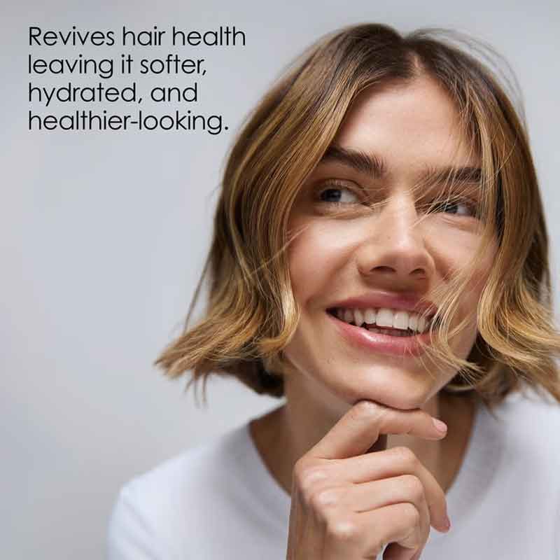 Olaplex No.5 Moisturise & Mend Leave-In Conditioner Infographic, haircare for split ends