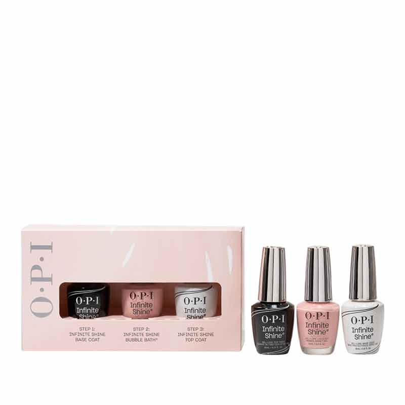 OPI Infinite Shine Pink Trio Gift Set, high shine nail polish, nail polish gift set