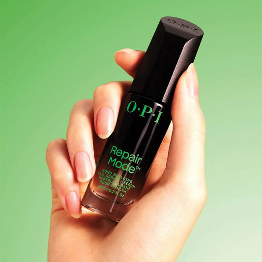 OPI Repair Mode Bond Building Nail Serum | fast-acting | nail serum | patented Ulti-Plex Technology | kind | new bonds | repairing | nail keratin | smoother | stronger | resistant | breakage
