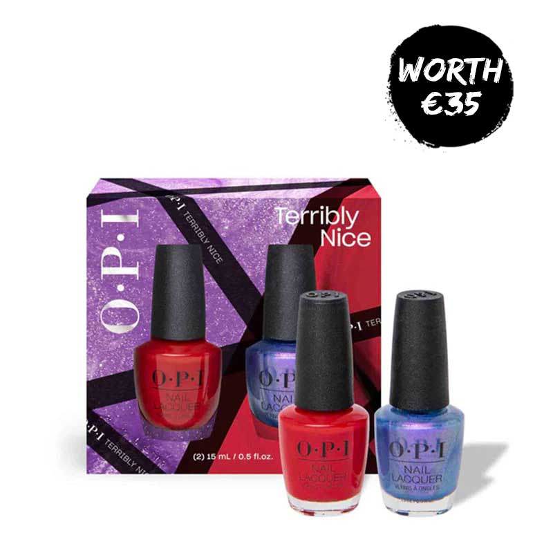 OPI Terribly Nice Nail Lacquer Duo Gift Set Discontinued