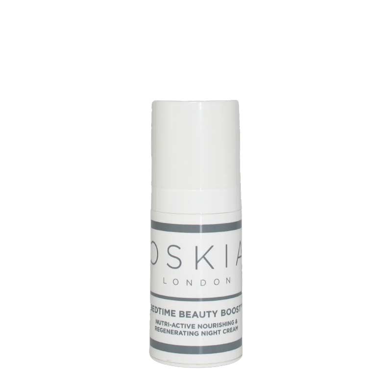 Oskia London Bedtime Beauty Boost Nutri-Active Nourishing & Regenerating Night Cream | Travel Size Night Cream | 15ml