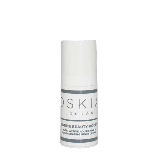 Oskia London Bedtime Beauty Boost Nutri-Active Nourishing & Regenerating Night Cream | Travel Size Night Cream | 15ml