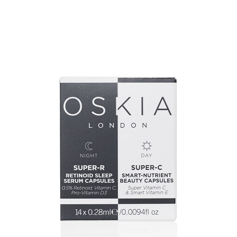 Oskia London | Super-C & Super-R Capsules Duo | Vitamin C | Retinoid