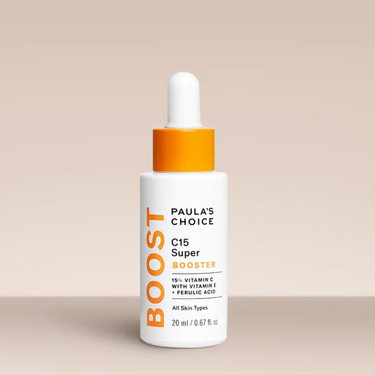Paula's Choice C15 Super Booster | Vitamin C, Vitamin E, Ferulic Acid, Ergothioneine and Peptides