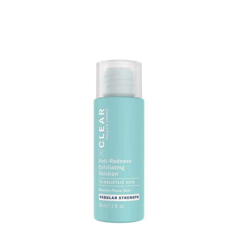 Paula's Choice Clear Anti-Redness Exfoliating Solution Regular Strength | travel size | skin blemish