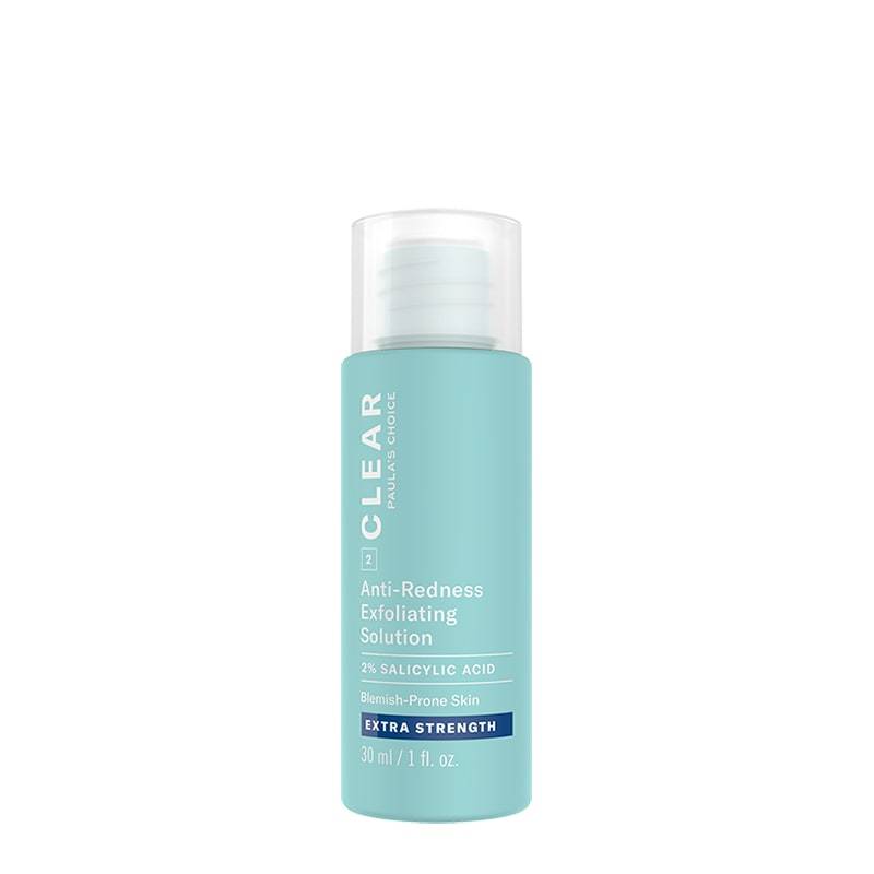 Paula's Choice Clear Anti-Redness Exfoliating Solution Extra Strength | Travel size | anti blemish treatment