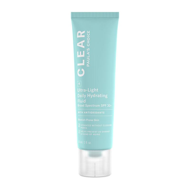 Paula's Choice Ultra-Light Daily Hydrating Fluid SPF30 | matt finish sunscreen | make up primer