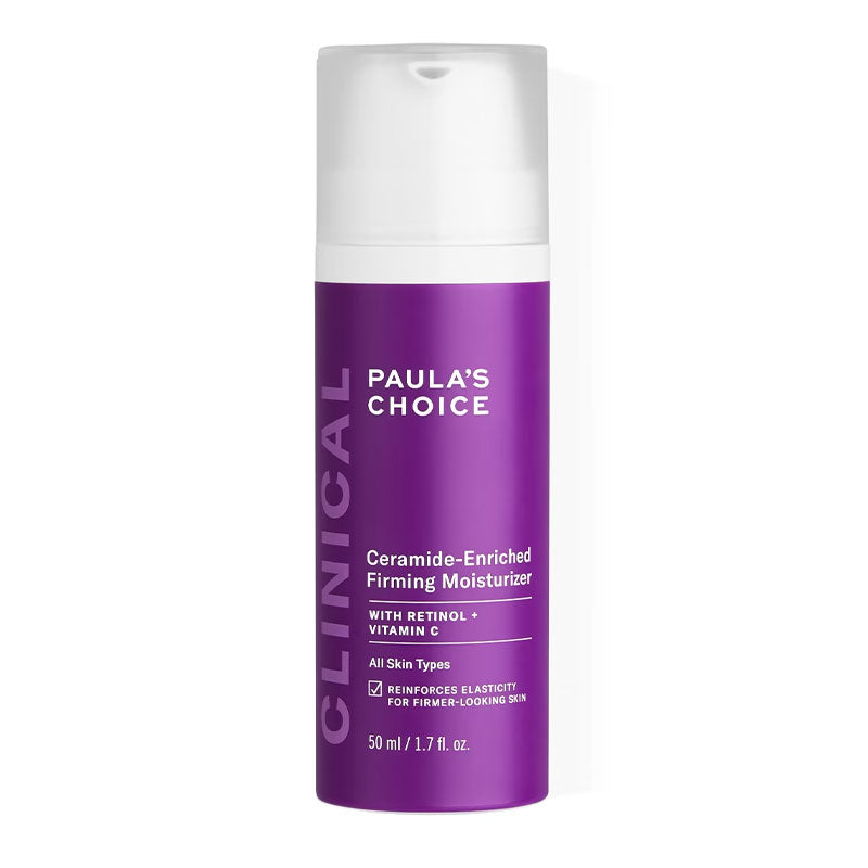 Paula's Choice | Clinical Ceramide-Enriched Firming Moisturizer | Packed with Skin-Replenishing Active Ingredients | Ceramides, Retinol, and Vitamin | Smooths Lines and Wrinkles | Restores Hydration | Gives Skin a Plumped, Youthful Appearance