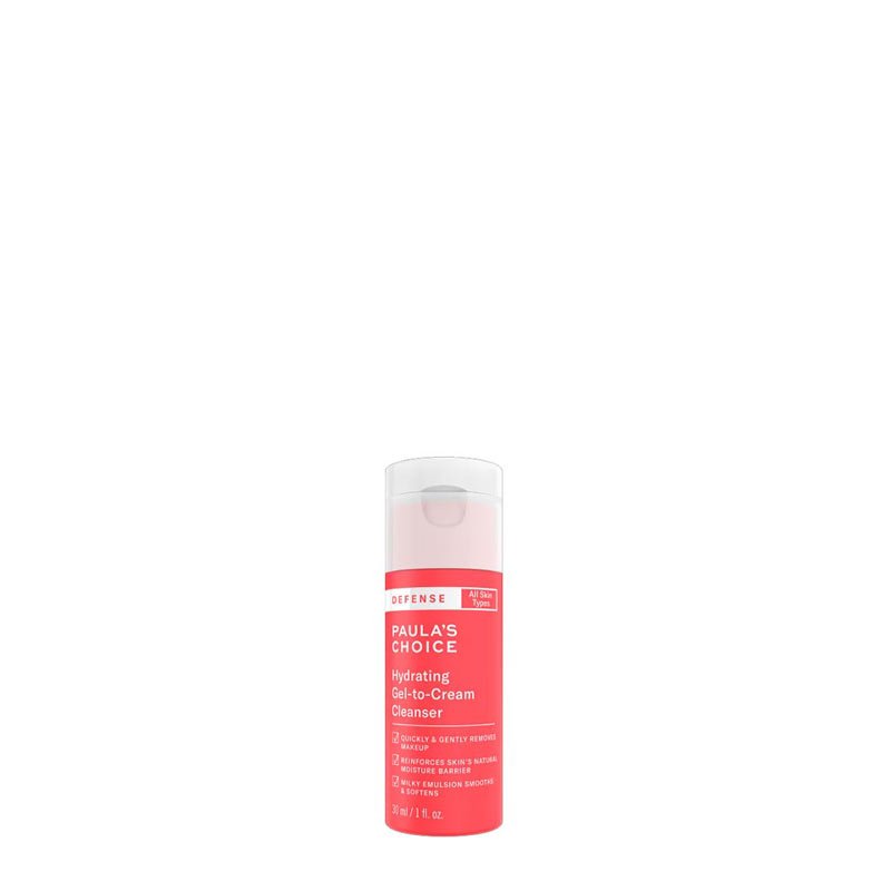 Paula's Choice Defense Hydrating Gel-to-Cream Cleanser 30ml GWP