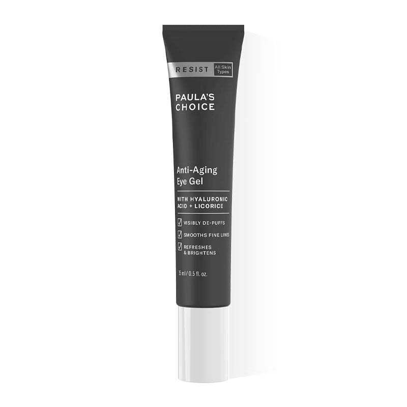 Paula's Choice | Resist Anti-Aging Eye Gel | Light | Fast-Absorbing | Packed with Potent Ingredients | Hydrates | De-Puffs | Fights Signs of Aging