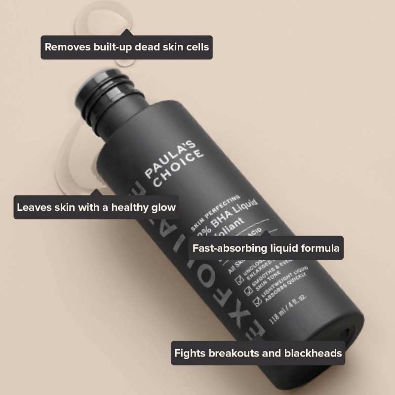 2% BHA Liquid Exfoliant - fights breakouts and blackheads