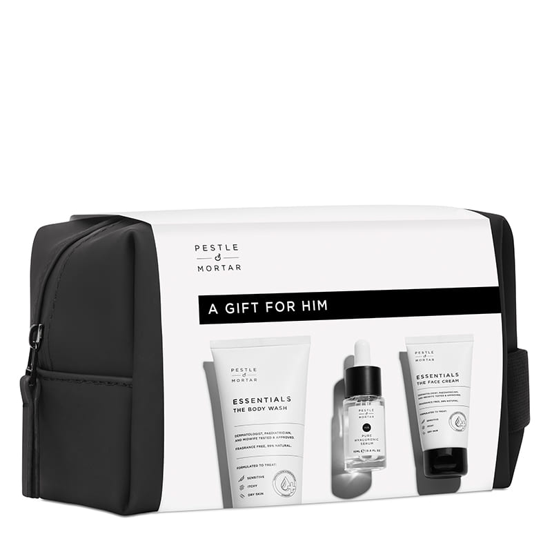 Pestle & Mortar A Gift For Him | Skincare set for men