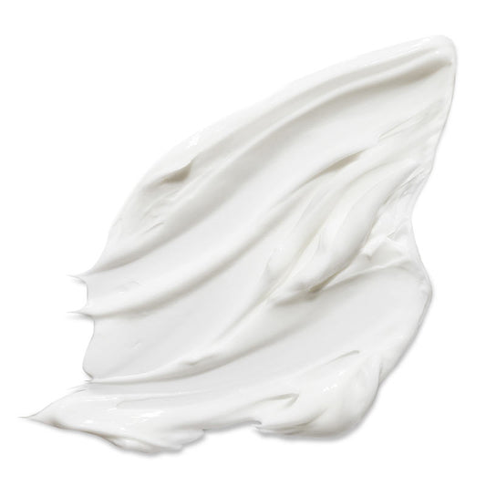 Pestle and mortar nimbu body butter moisturiser texture ad swatch | lock in moisture to body | shea butter | avocado oil