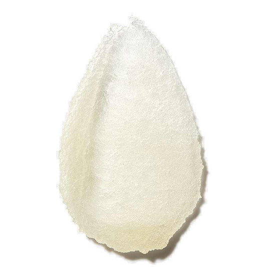 Pestle & Mortar Nimbu Body scrub swatch | exfoliator texture