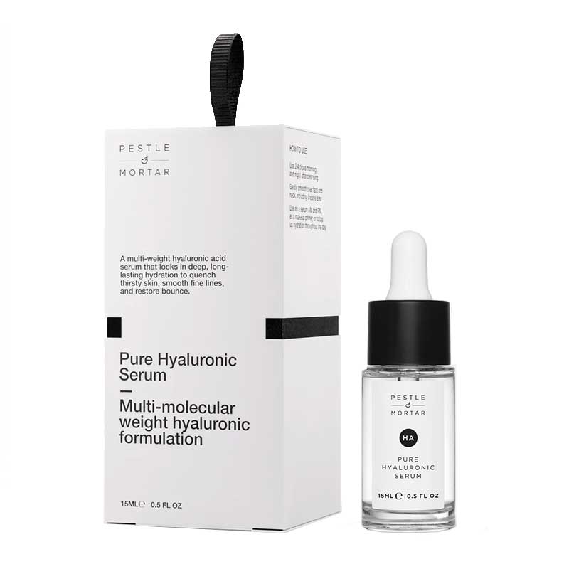 Pestle & Mortar Pure Hyaluronic Serum Tree Hanger