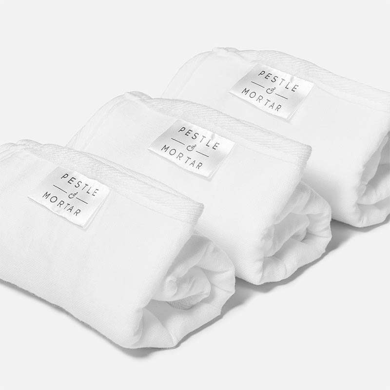 Pestle & Mortar The Double Sided Face Cloths | facial cleansing clothes