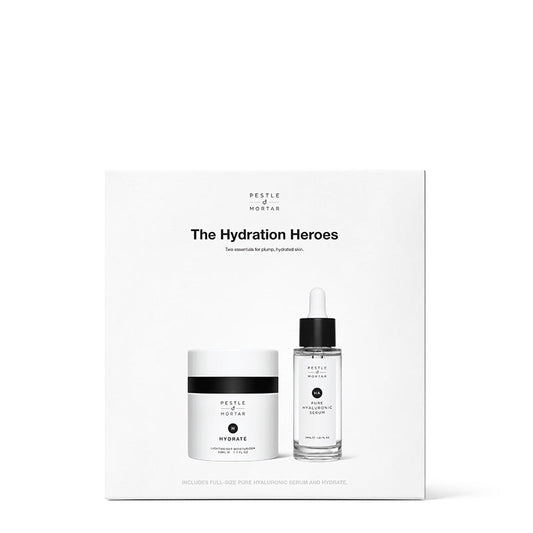Pestle & Mortar The Hydration Heroes Skincare Gift Set Outer Box