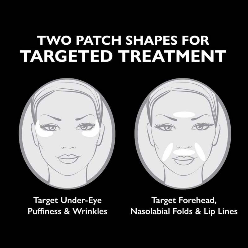 Peter Thomas Roth, Peter Thomas Roth FIRMx Collagen Hydra-Gel Eye & Face Patches, Target Nasolabial Folds, Smile Lines