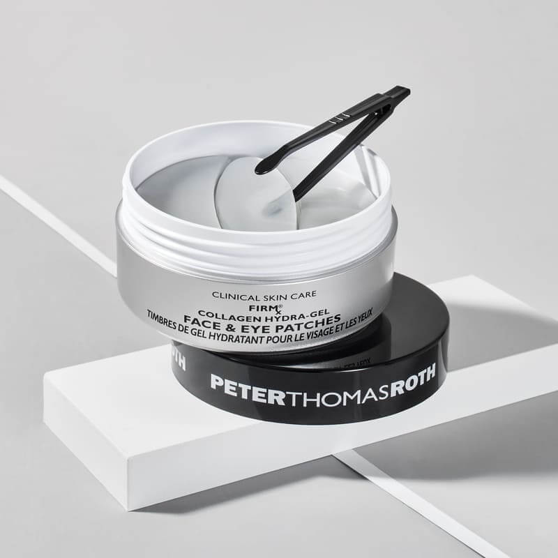 Peter Thomas Roth, Peter Thomas Roth FIRMx Collagen Hydra-Gel Eye & Face Patches, Targert Smile Lines, Under Eye Puffiness