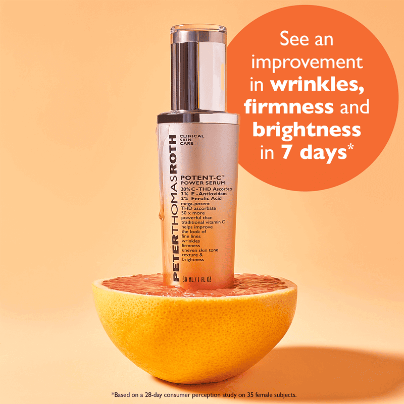 Peter Thomas Roth, Peter Thomas Roth Potent-C Power Serum, Improve Skin Brightness, Facial Lines