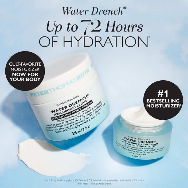 Peter Thomas Roth Water Drench Hyaluronic Cloud Body Cream, Peter Thomas Roth Hydrating Moisturiser