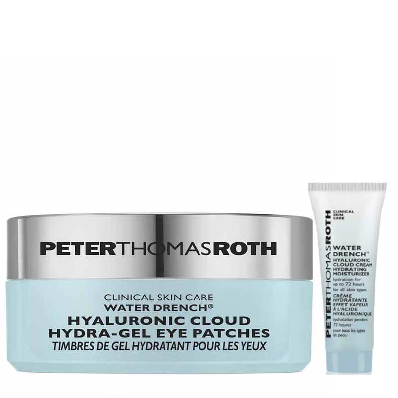 Peter Thomas Roth Water Drench Hyaluronic Cloud Eye Patches + FREE Water Drench Moisturiser