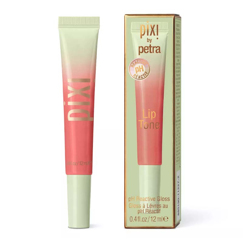 PIXI Lip Tone pH Reactive Gloss, peach lip gloss, colour changing lip gloss