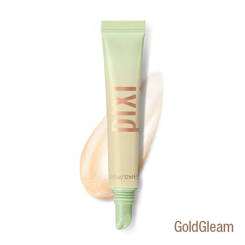 PIXI Lip Tone pH Reactive Gloss GoldGleam, Gold Lip Gloss, Gold Shimmer Lip Gloss