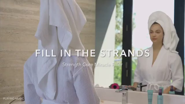 how to use the Pureology Strength Cure Miracle Filler Treatment video