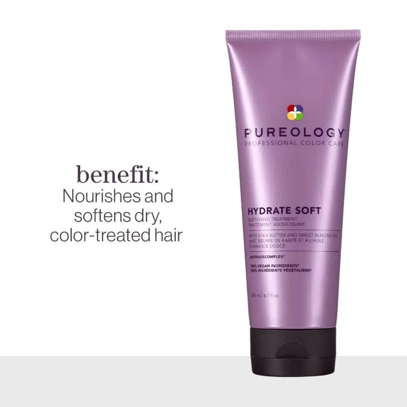 Pureology Hydrate Soft Softening Treatment Mask benefits information image